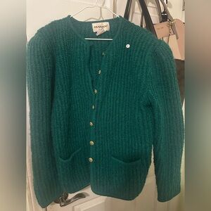 Zanone Emerald Green Women's Cardigan